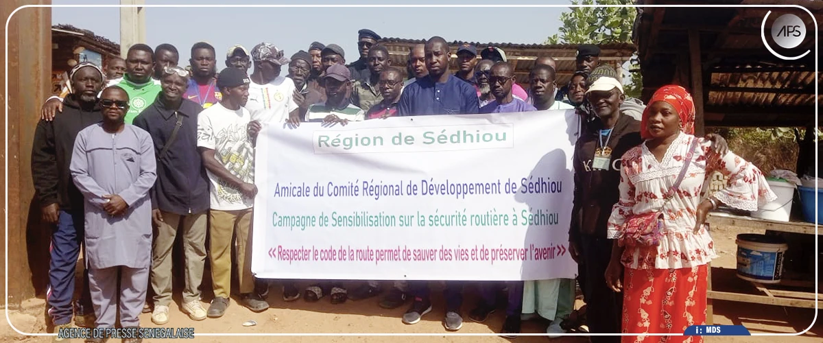 Sédhiou : une campagne de sensibilisation sur la sécurité routière 