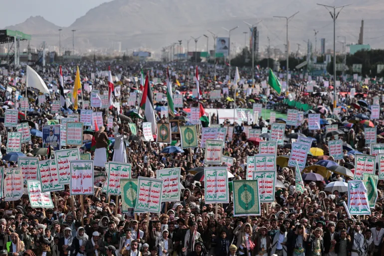 Rassemblement au Yémen