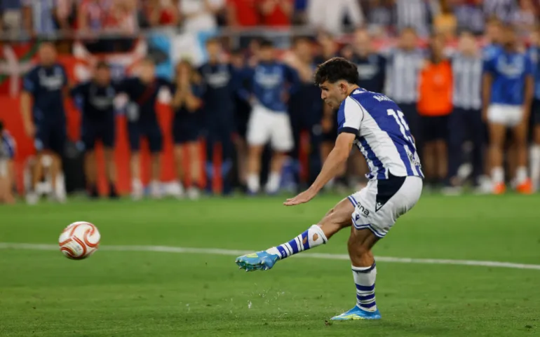 Pablo Marín en action.