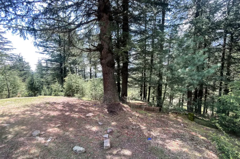 The place where encounter took place and where the body of Rashid Ahmad Mughal was lying-