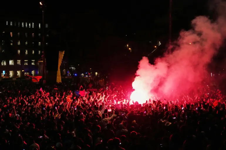 Les fans de Barcelone réagissent.