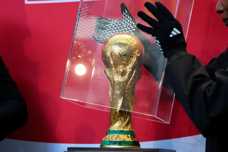 Trophée de la Coupe du Monde de la FIFA.