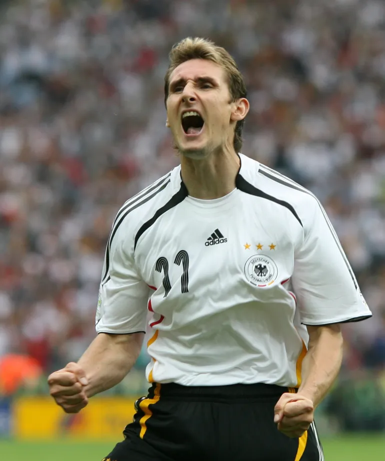 Miroslav Klose fait la fête
