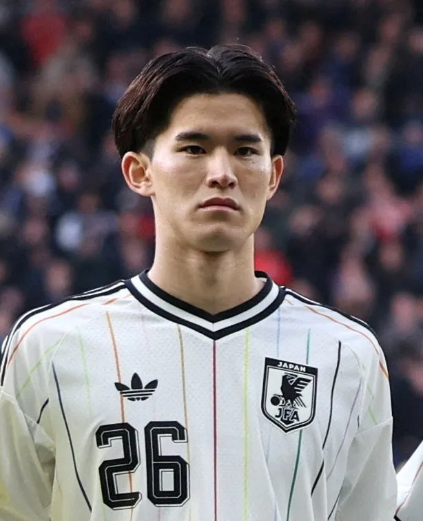 Football football - International friendly - Ecosse / Japon - Hampden Park, Glasgow, Écosse, Grande-Bretagne - 28 mars 2026 Keisuke Goto REUTERS/Russell Cheyne au Japon