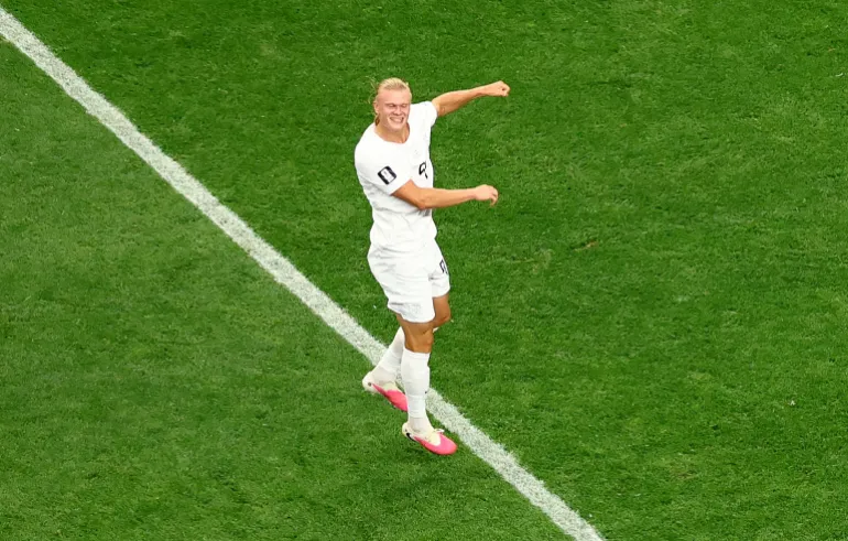 Haaland fait la fête