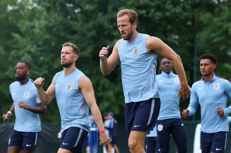 Harry Kane en action.