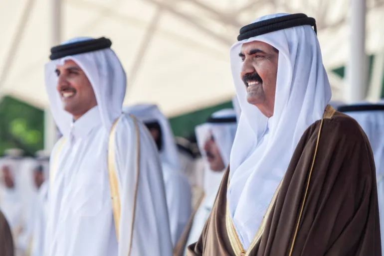 Cheikh Hamad, ancien émir du Qatar