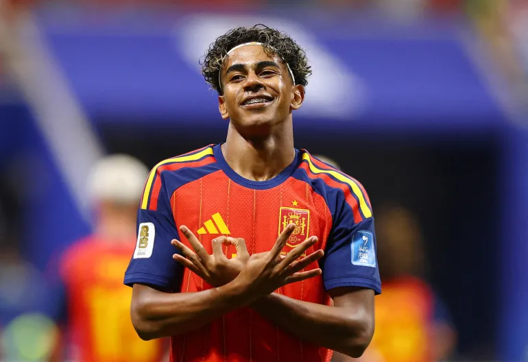 Lamine Yamal a marqué son premier but en Coupe du monde contre l'Arabie Saoudite en phase de groupes