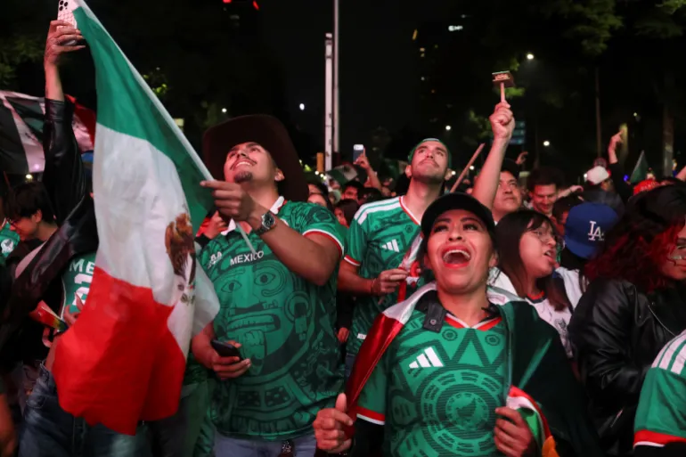 Le Mexique célèbre sa victoire historique à la Coupe du monde