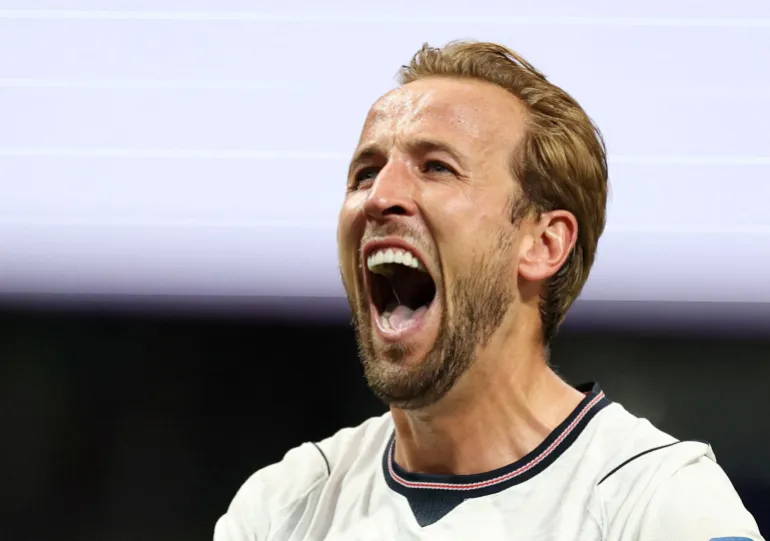 L'attaquant anglais Harry Kane