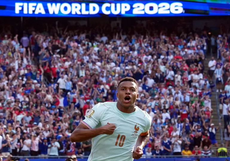 Mbappé fait la fête
