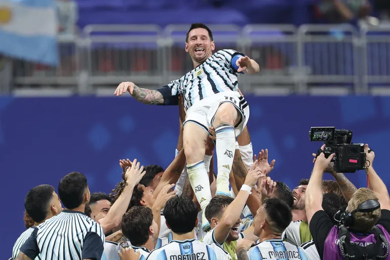 Lionel Messi réagit.