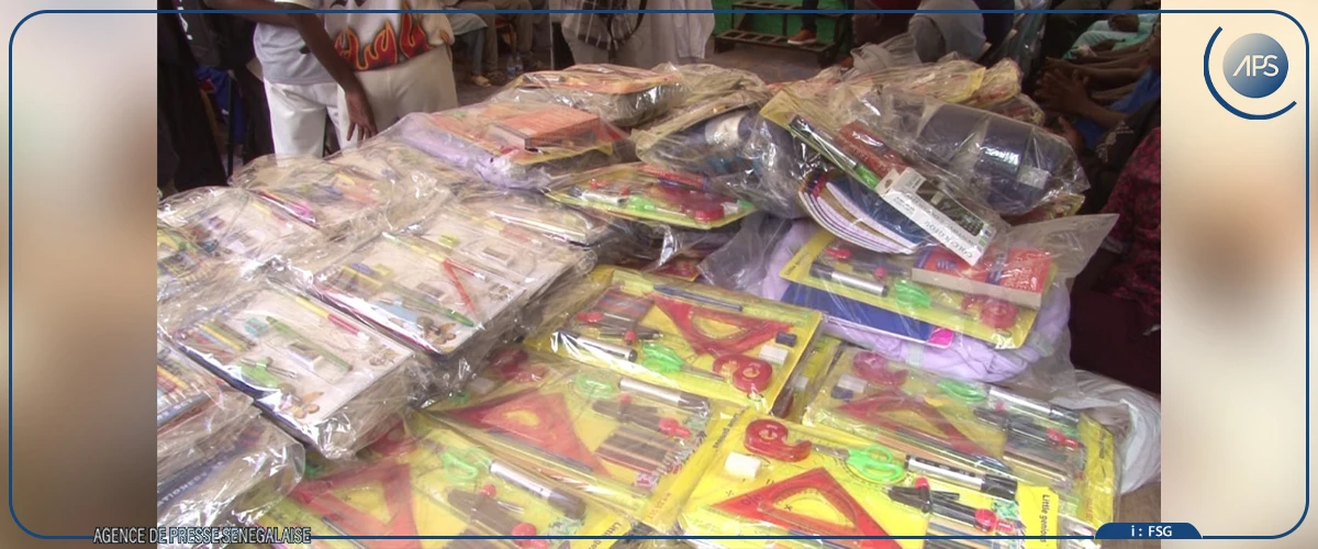 Thiès : le conseil de quartier de la cité Lamy distribue 300 kits scolaires
